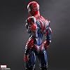 MARVEL UNIVERSE VARIANT PLAY ARTS Kai Spider-Man PVC painted movable figure Parallel import