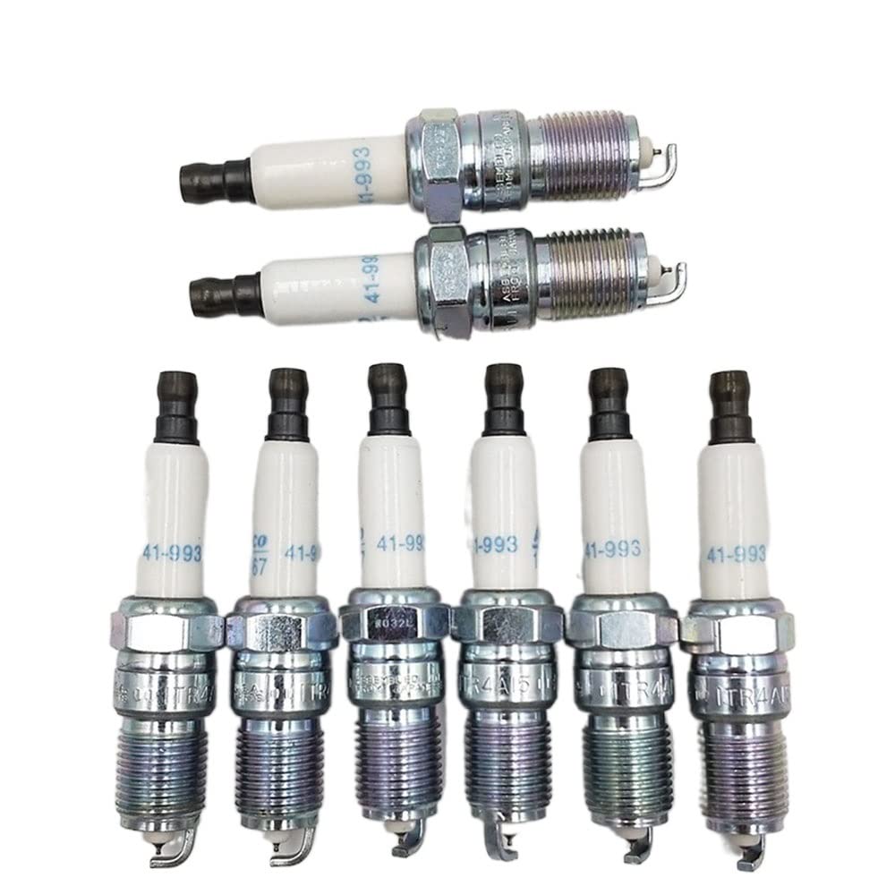 Świece zapłonowe samochodowe 8 sztuk/partia Iridium świeca zapłonowa pasuje do CADILAC pasuje do chevroleta pasuje do GMC 41-993 41 993 41993 19256067 Części samochodowe