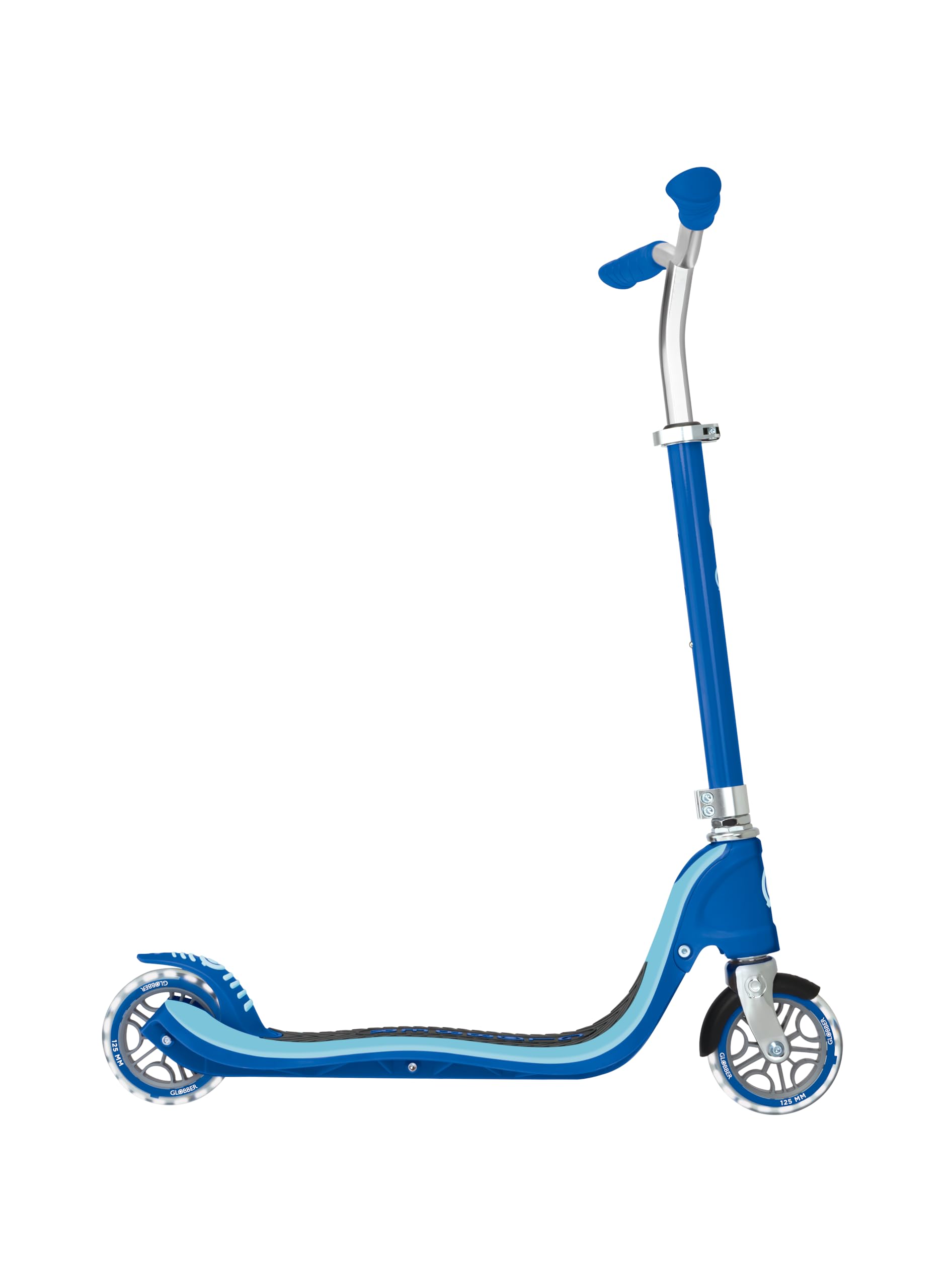 GLOBBER Flow 125 Lights – Tretroller, 125 mm, ABEC 9, höhenverstellbar, LED-Leuchtrollen