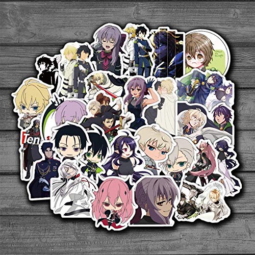 Anime End Luggage Sticker Laptop Scooter Bicycle Backpack Decal Toy Sticker 50Pcs