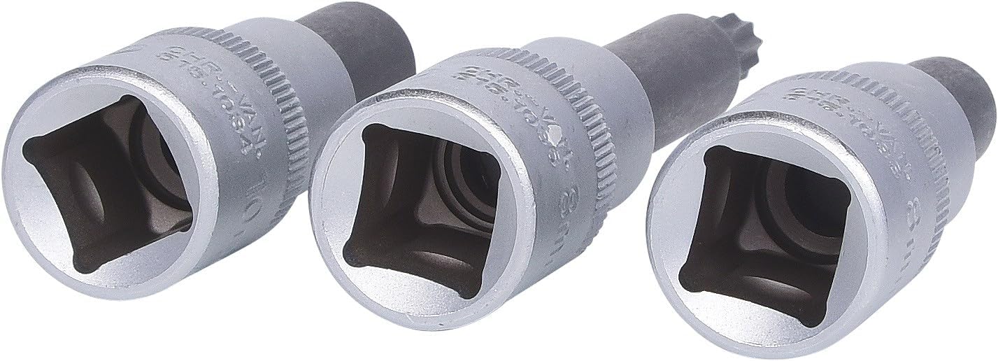 KS TOOLS Special OZ Socket Set for Multi-Pieces Aluminum Rims, 3 pcs