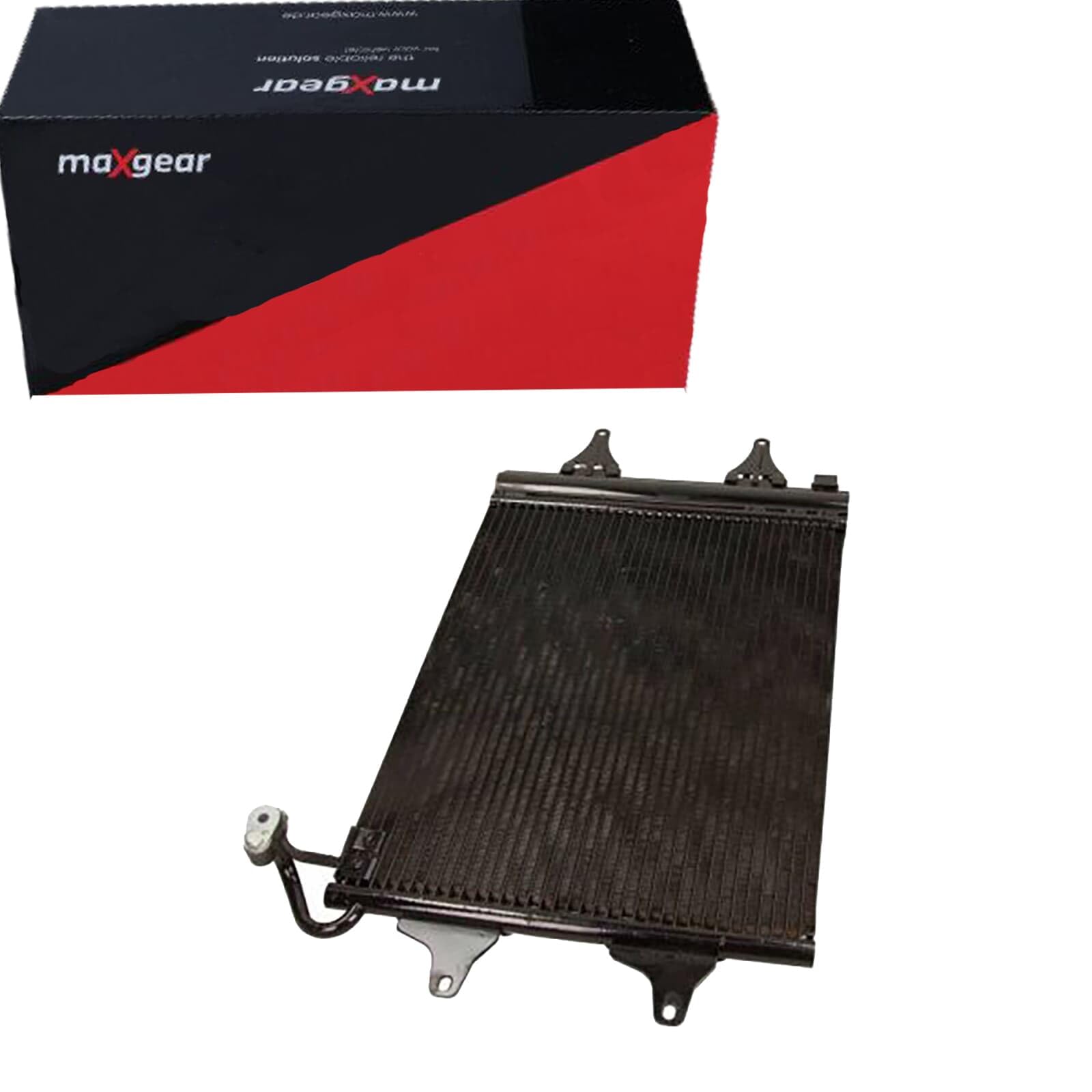 MAXGEAR AC866319 Condensador aire acondicionado con secador Compatible con SKODA Fabia II Combi 545 Fabia II Hatchback 542 Fabia I Combi 6Y5, VW Polo IV Hatchback 9N, 9A Fox Hatchback 5Z1, 5Z3, 5Z4