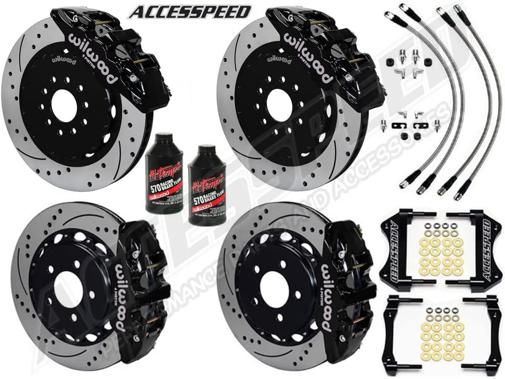 WILWOOD JEEP GLADIATOR JT 14" FRONT & REAR BIG BRAKE KIT
