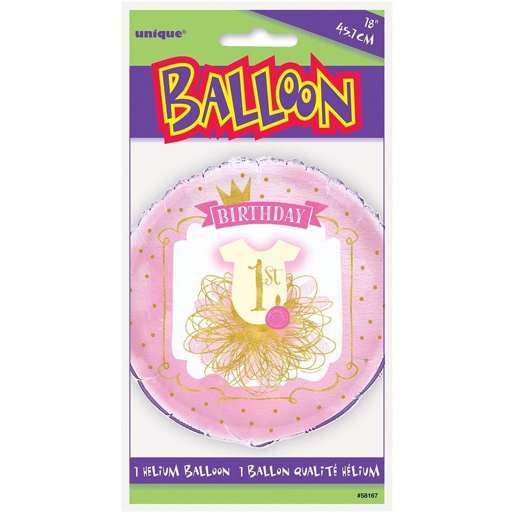 Unique Party Hollywood-Stern Ballon – 45,7 Cm Folienballon, Mit „Happy Birthday“-Aufdruck, Silber