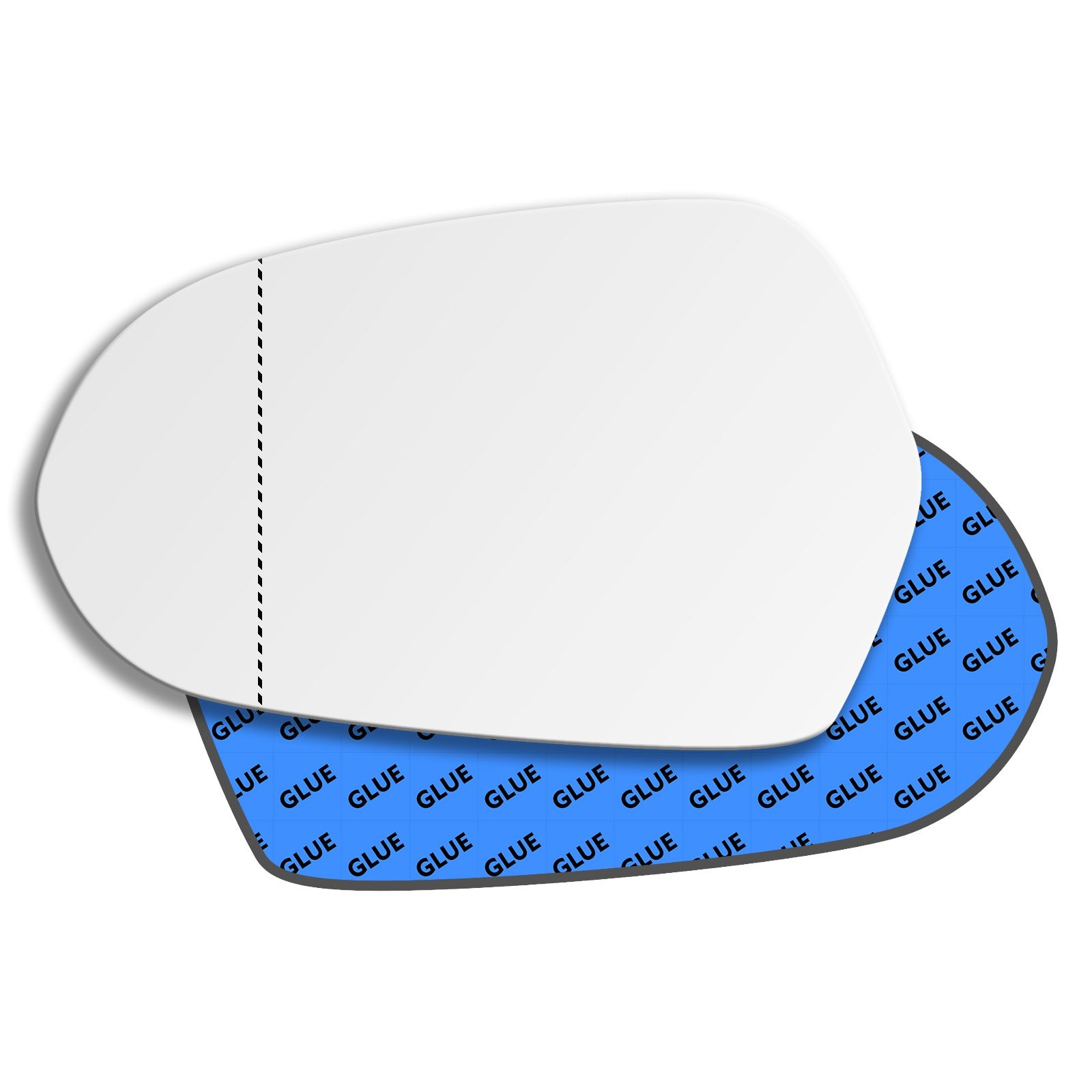 Hightecpl 412LAS Left Hand Passenger Near Side Wide Angle Door Wing Mirror Glass Replacement