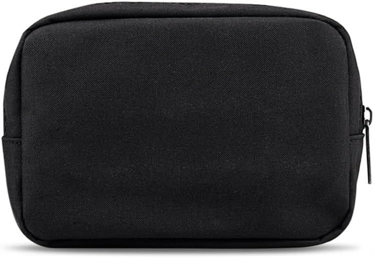 Universal Electronics/Accessories Soft Carrying Case Bag, Durable & Light-weight,Suitable for Out-going, Business, Travel and Cosmetics Kit (Small-Black)