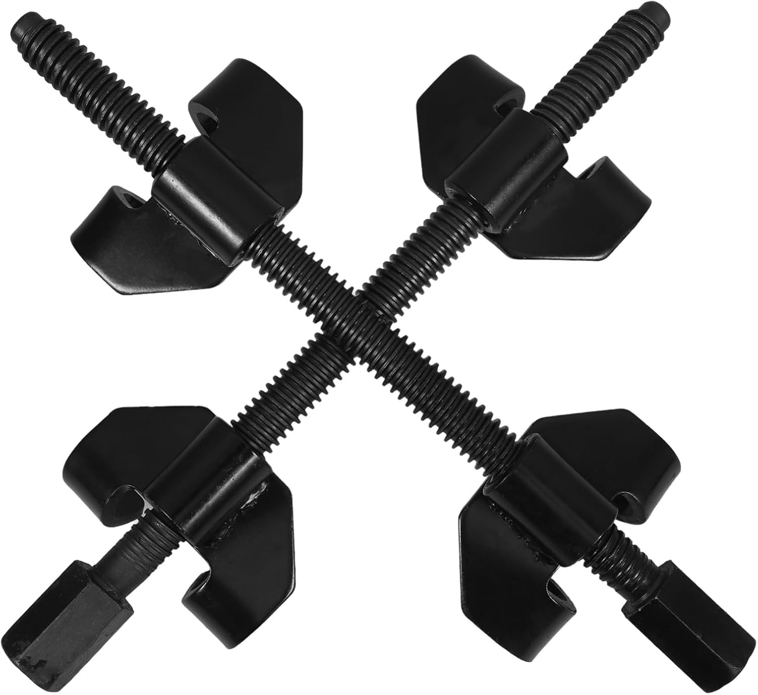 Healifty Strut Spring Compressor Tool Kit Heavy-Duty Coil Spring Removal Tool for Automotive Suspension Work Compatible Most Vehicles Includes Safety Pins