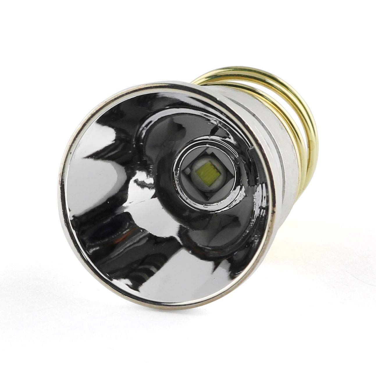 E-outstanding Flashlight Bulb T6 26.5mm Flashlight Bulb Module Head Flashlight Repair Parts Torch Replacement Bulb for WF-501B WF-502B WF-501N L2 C1 M2 R5 S-R5 6P G2 9P