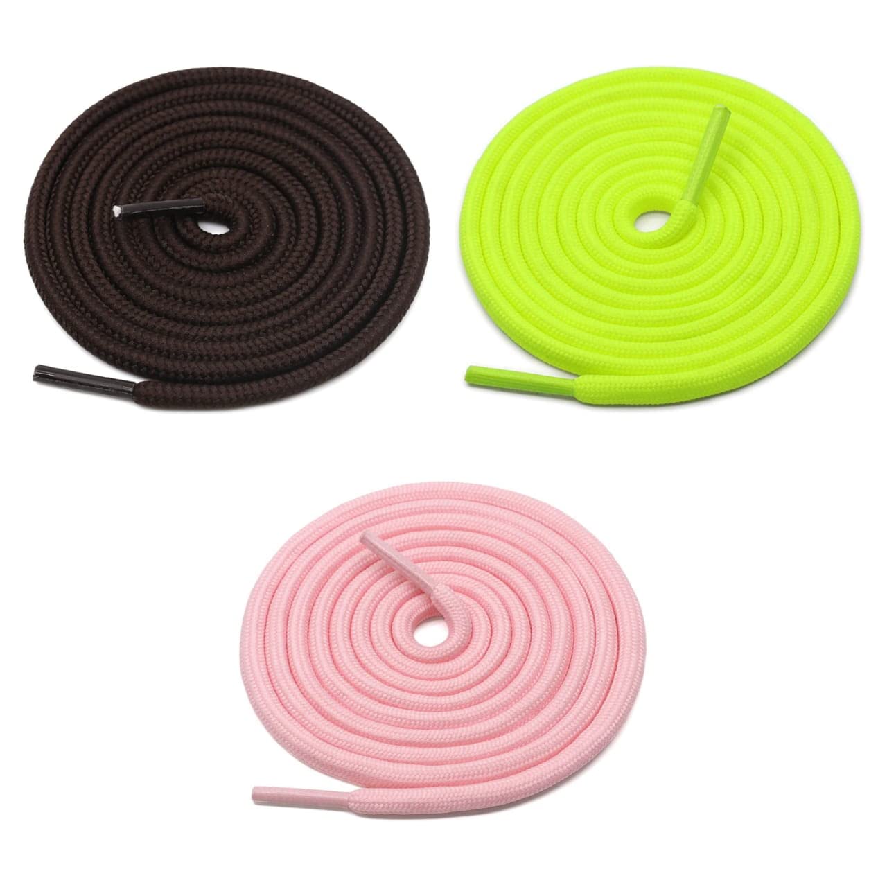 GRAH SANGRAH® 3 Pair (1 Pair Per Single Color) Shoes laces Athletic Shoelaces for Sport, Running Casual Shoes Shoe Strings (120 cm, Dark BrownPinkFluorescent) (B0BHP2W25Z) Amazon Price History, Amazon Price Tracker