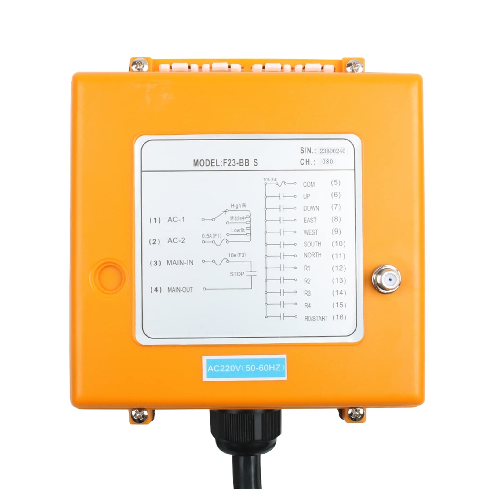 OZ Lifting Products Premium Manual Chain Hoist, 1-Ton Capacity, 10ft. Lift, Model# OZ010-10CHOP