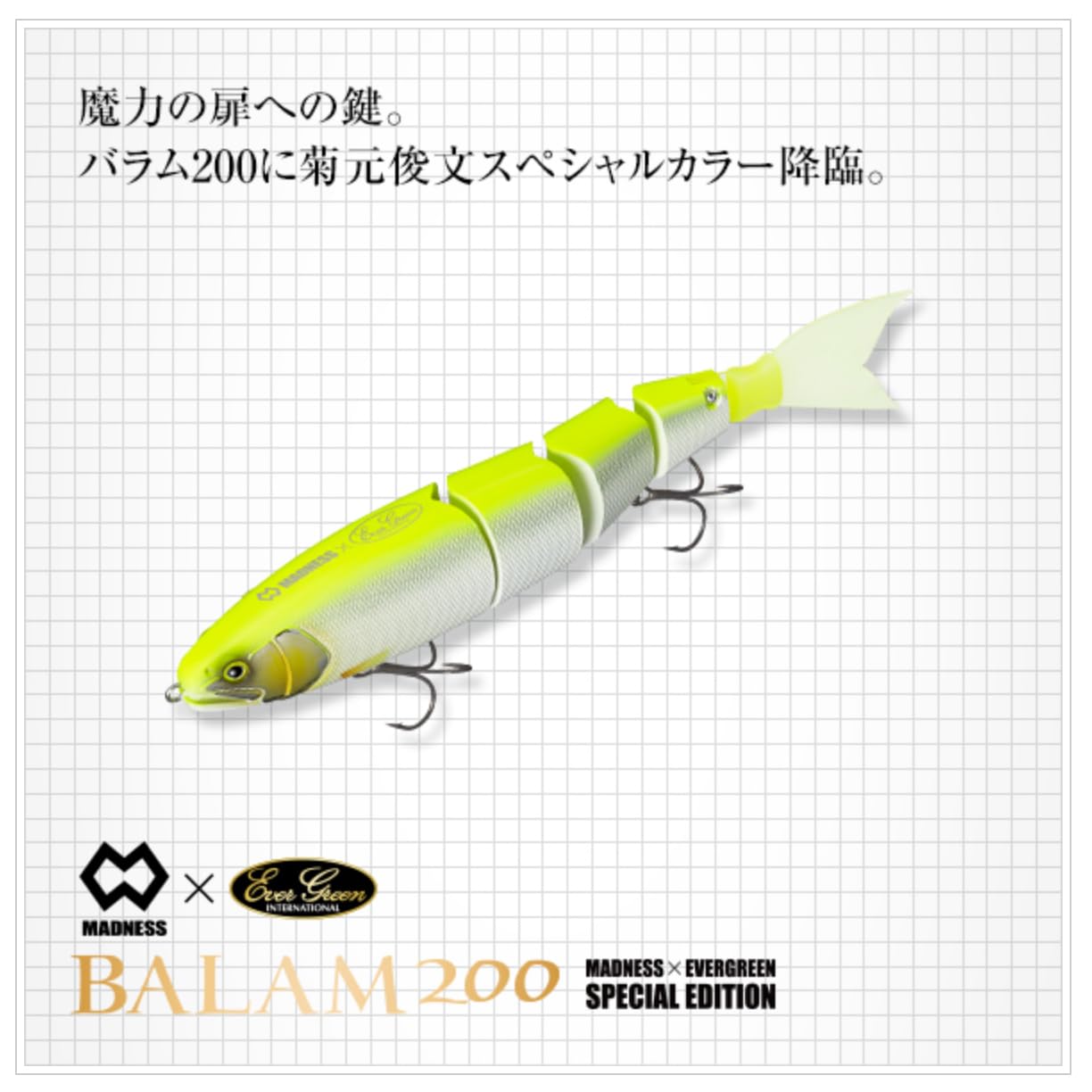 マドネス エバーグリーン　バラム200 ビッグバイトチャート　菊元俊文 Amazon.co.jp: エバーグリーン(EVERGREEN) バラム200#602 ビッグバイト