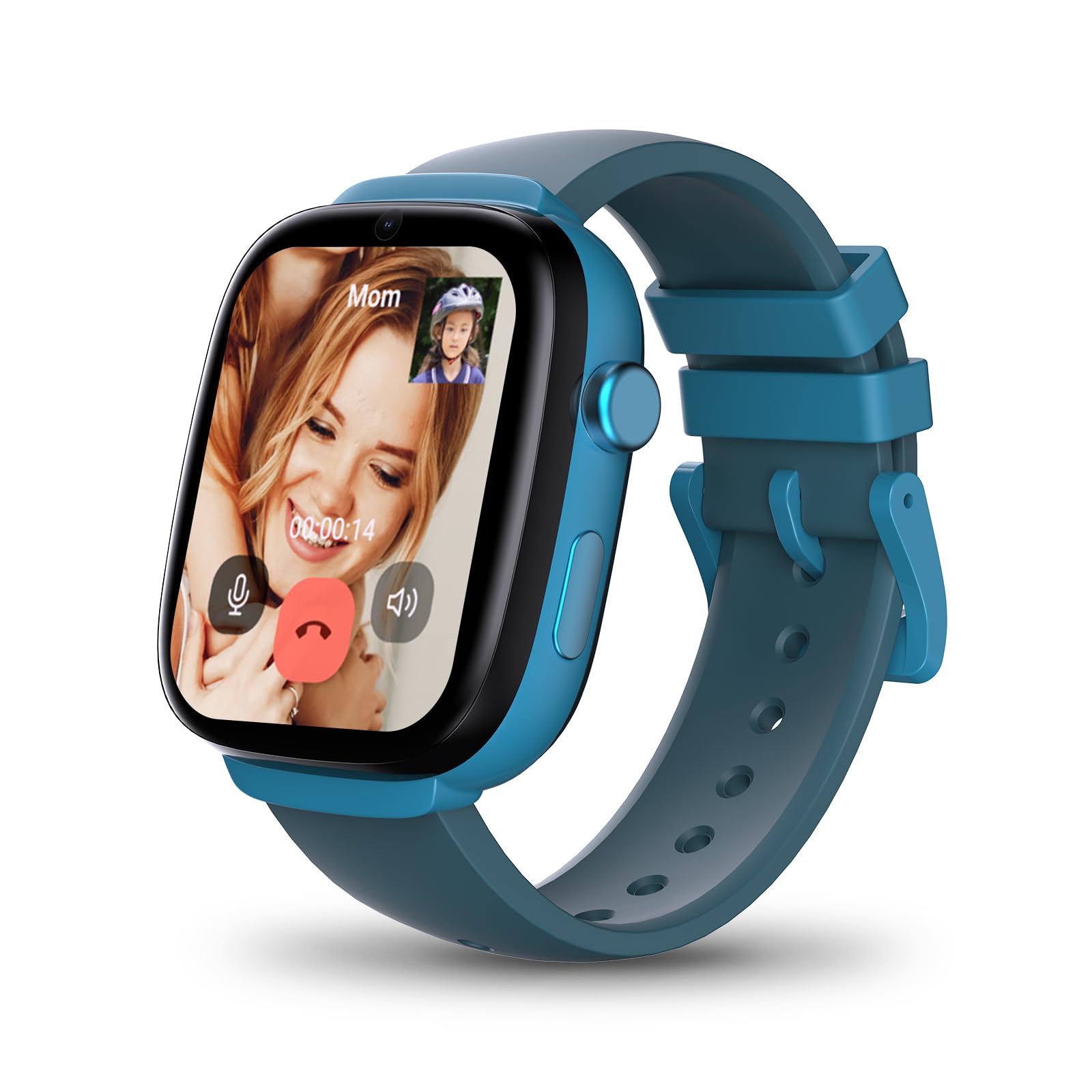 Photo 1 of EIOTCLUB Kids Smart Watch MX3 | 4G LTE Video Call & GPS Tracker | School Mode & Safe Zones | SOS Button & Parental Controls, Task & Mood Log | Children Smartwatch IP68, for Ages 4-12(for US)