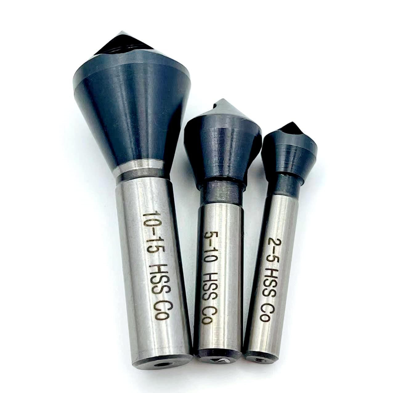 Countersink Drill Bit HSSCO M35 Cobalt Deburring 90 Degree Chamfer Drill Bit 2-5 5-10 10-15 15-20