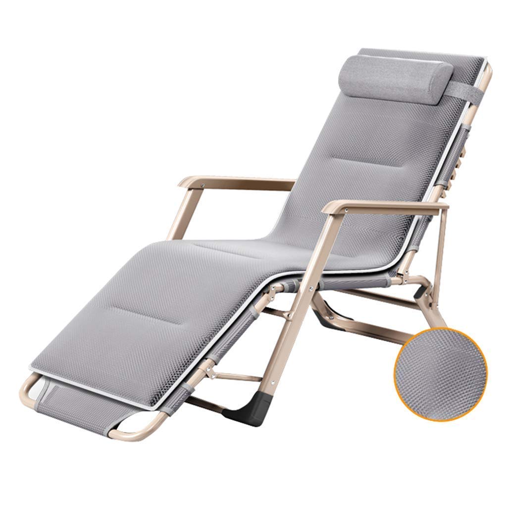 Chaise de détente de bureau pliable pour des pauses relaxantes sur le balcon