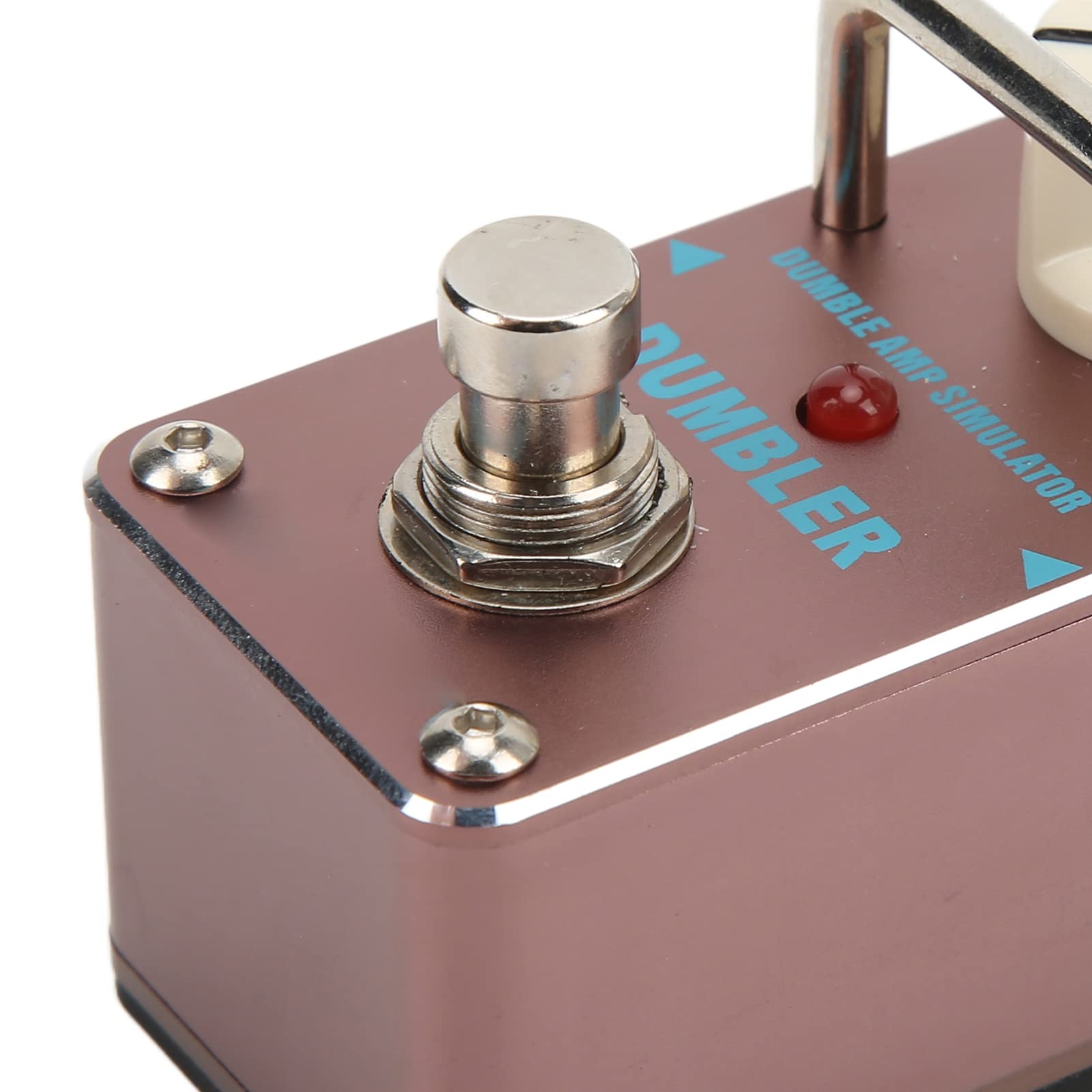 Sonew Pedale Effetto per Chitarra DUMBLER Distorsione Analogica True Bypass a Bassa Perdita per Musicisti, Uso Esterno, Design Compatto