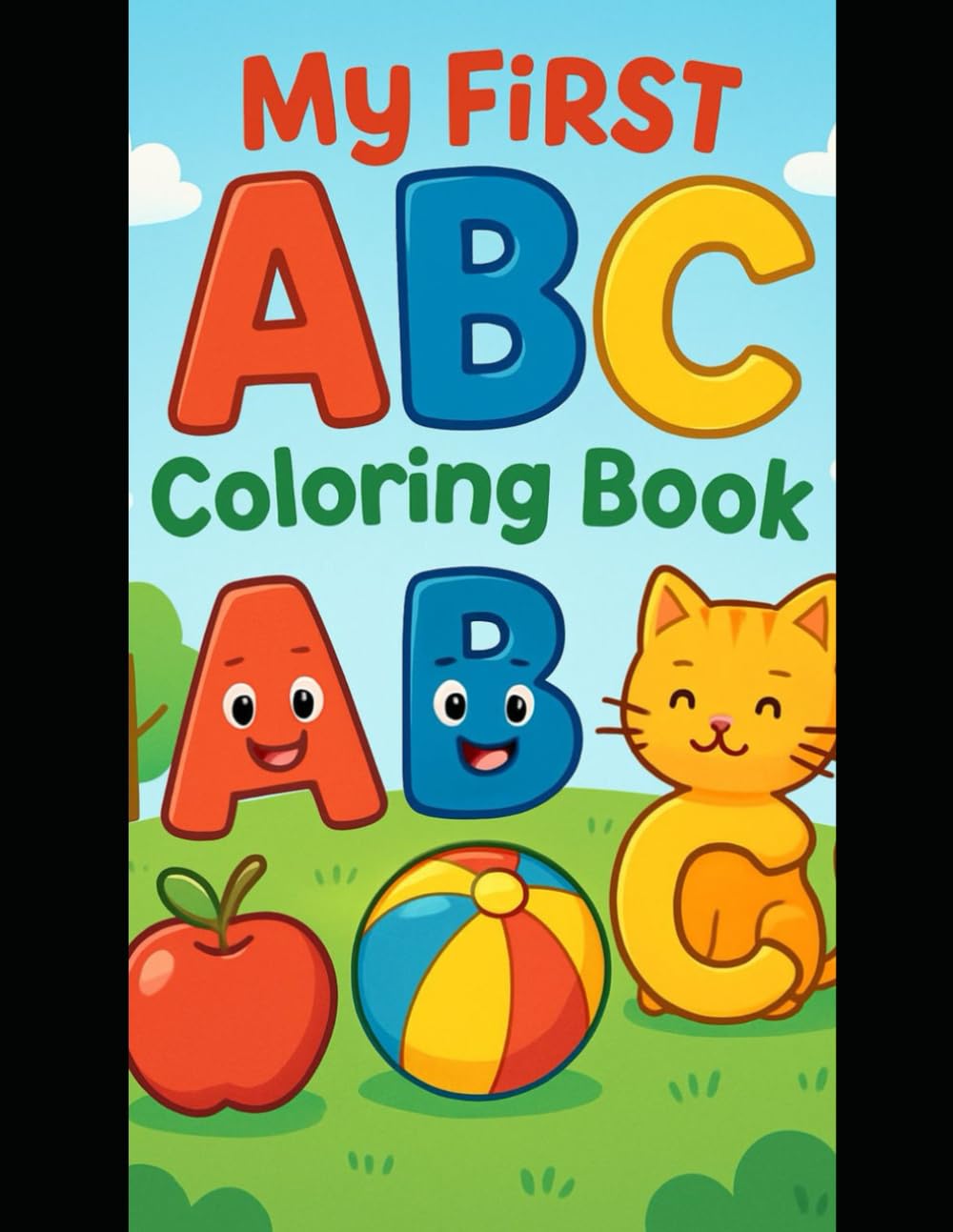 My first ABC coloring book