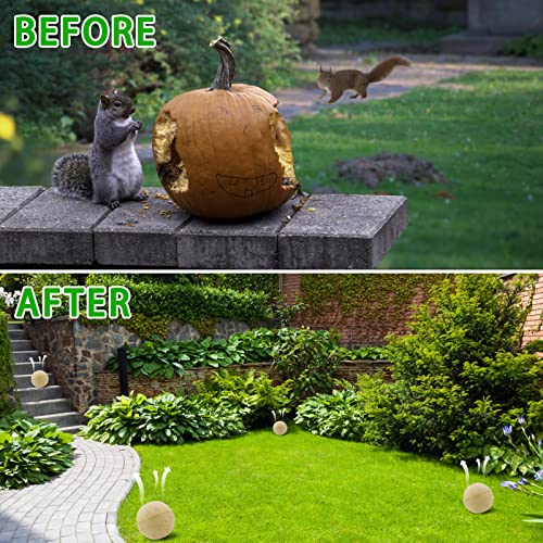 Motrapso 12 Pack Natural Squirrel Repellent For Outdoor Car Yard Garden Plants Indoor Bird Feeder thumb #1