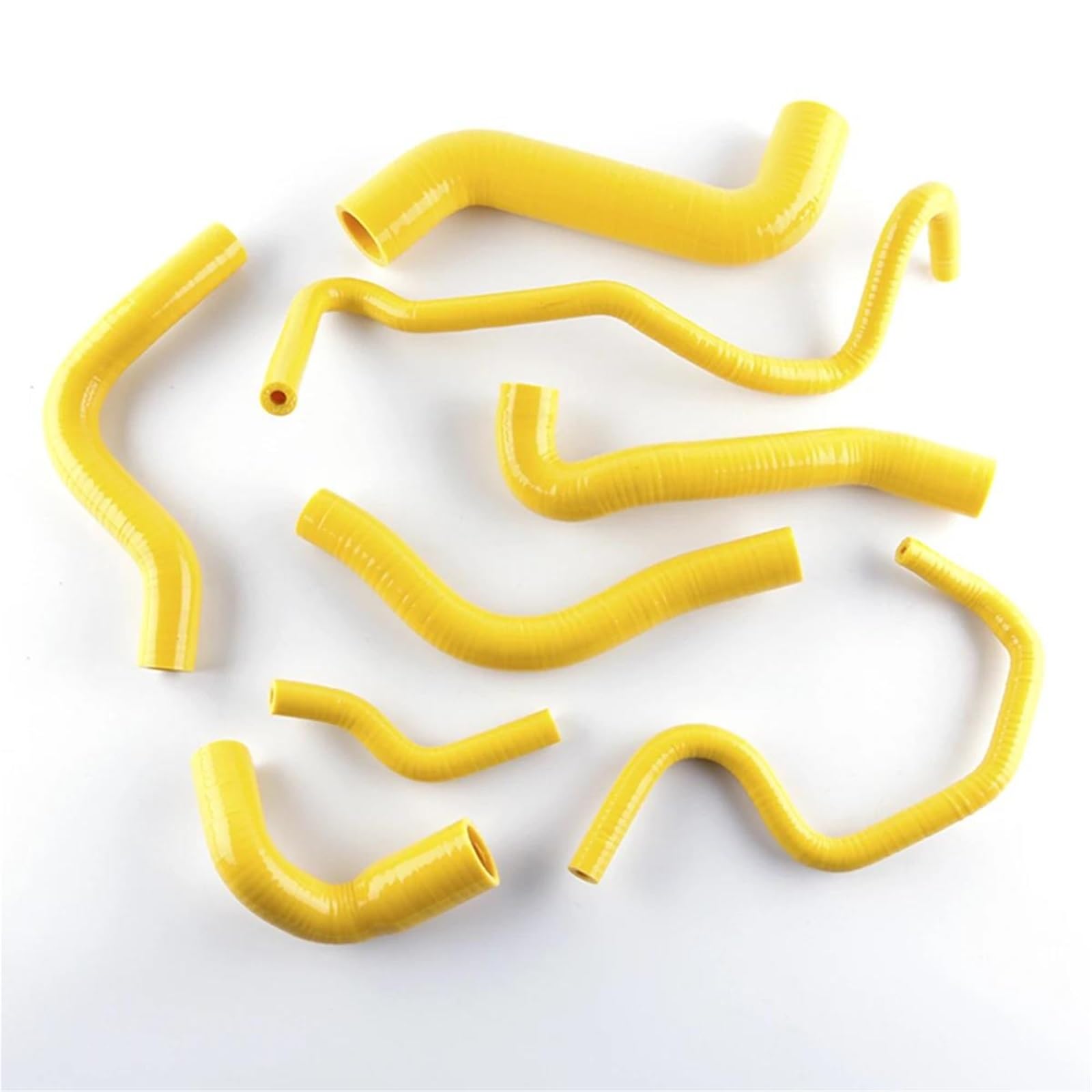 for A3 S3 TT MK1 1.8T 225ps 2000-2006 Silicone Coolant Radiator Hose Pipe Kit(Yellow)
