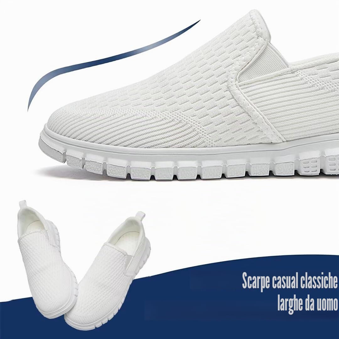 Oltyutc Mocassini da Uomo Slip on Sneaker Casual Scarpe da Running Corsa Scarpe Antinfortunistica Leggera Fitness Traspirante Camminata