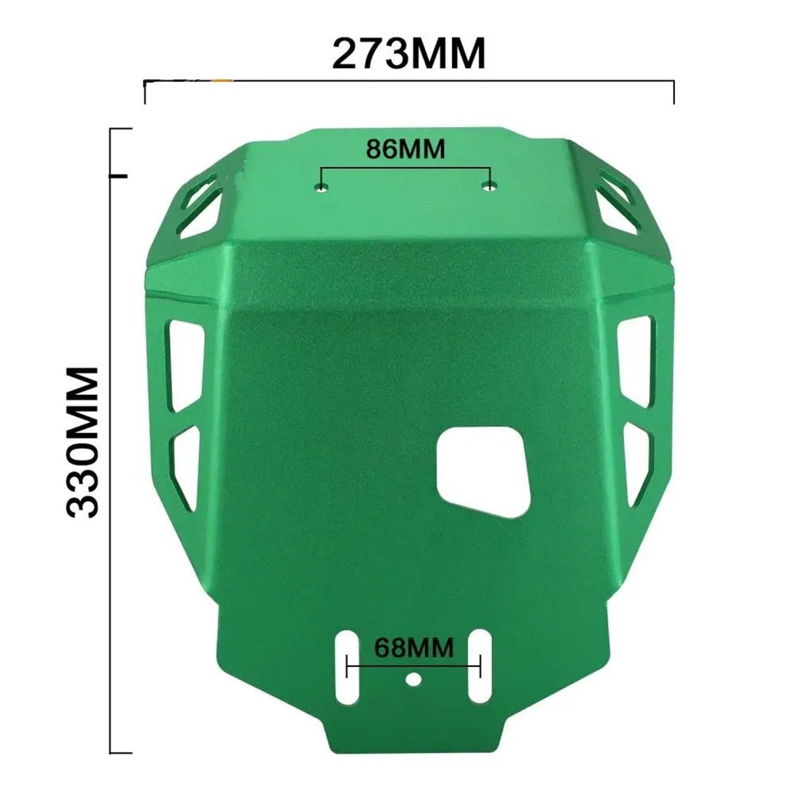 Per KLX230KLX230R 2020-2024 Parti di Dirt Pit Bike Accessori Per motocicli Telaio di base copertura motore Base del Motore(Green)