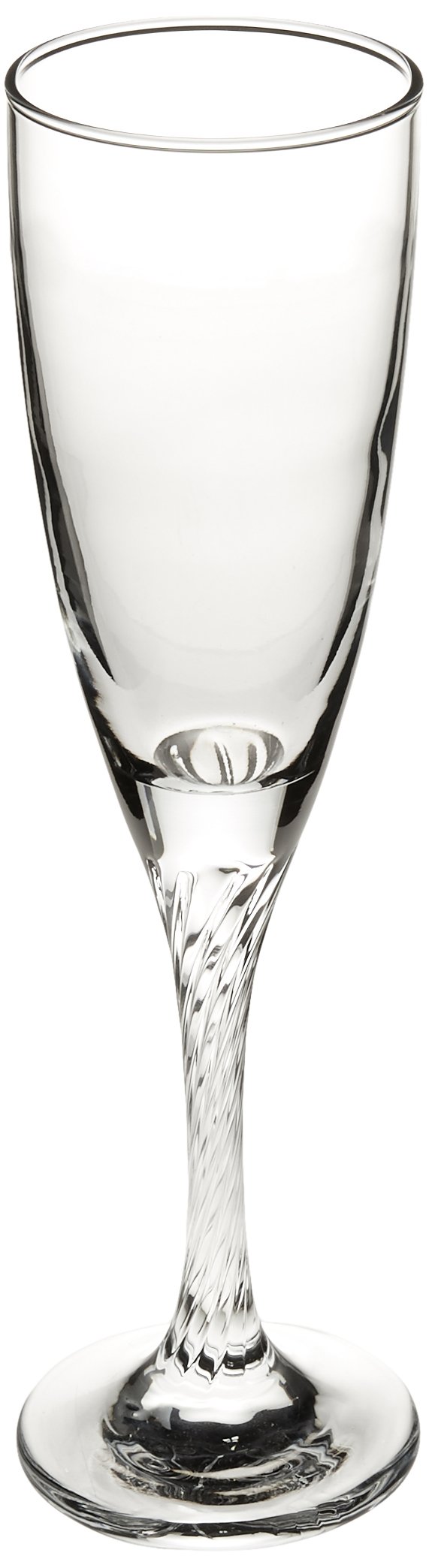 Style Setter Private Party Twist Stem Flutes, Set of 2