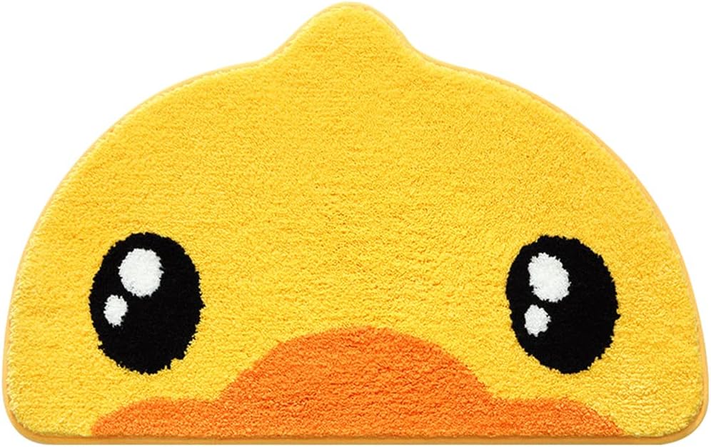 Eonxius Novelty Microfiber Bath Mat Area Rugs for Bathroom