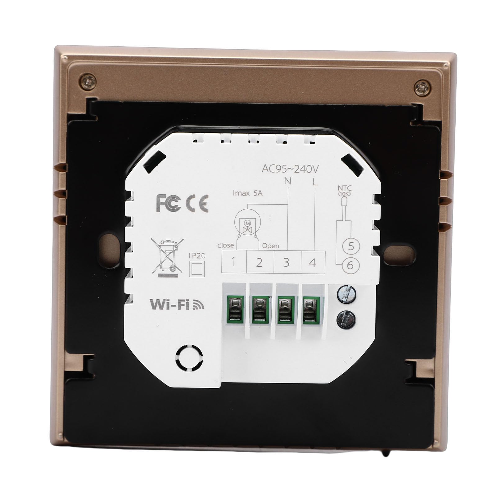 Mingzhe Digital Display Smart Knob Thermostat Stylish Design Reliable
