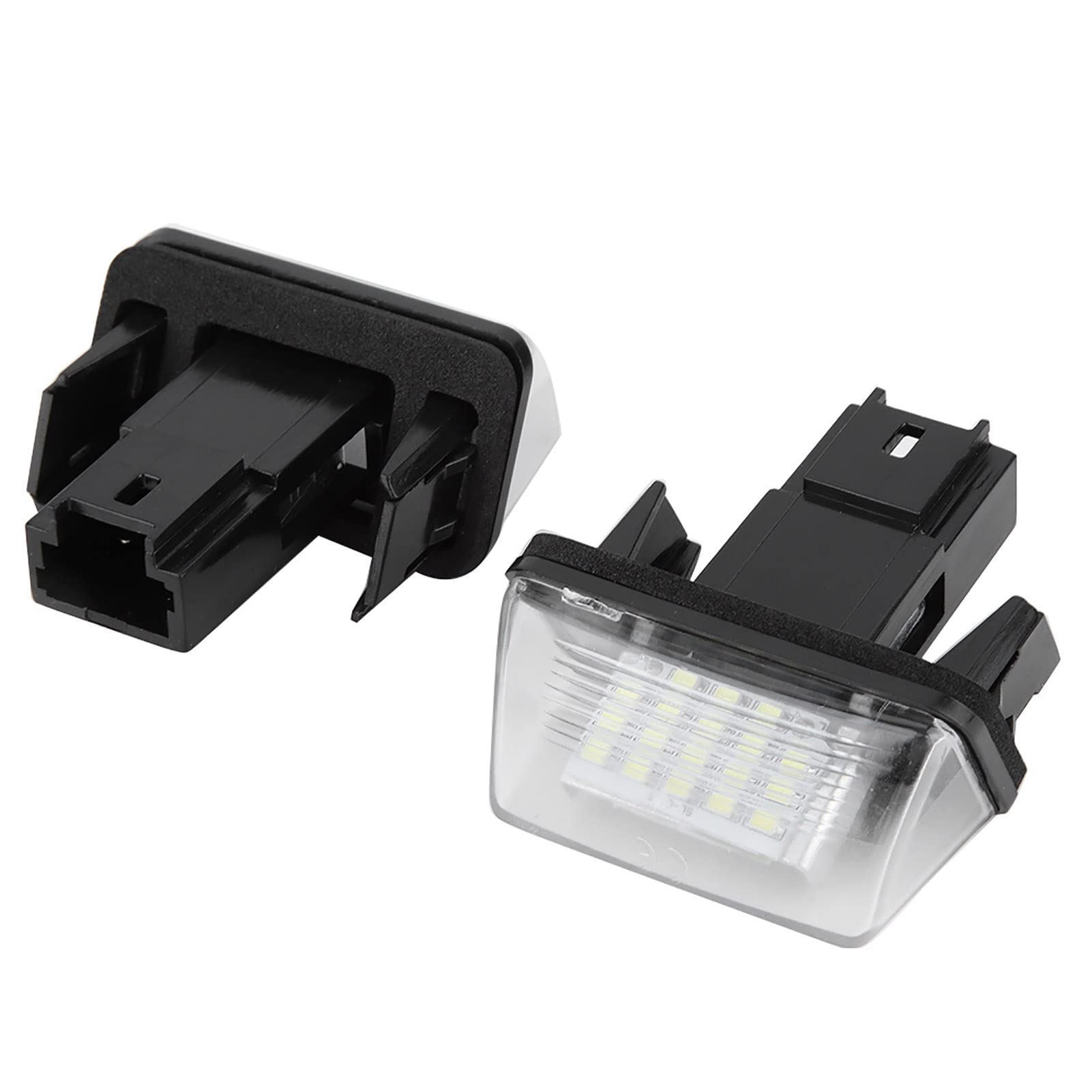 Luces De Matrícula LED Para C3 2002 2009 2 Piezas Reemplazo Directo Compatible Con Faros De Placa De Licencia Originales Iluminación Brillante Y Duradera
