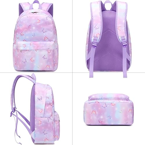 Miniatura 3 de Meisohua Mochila para niñas y escuelas primarias, mochila escolar para niños, bolsas escolares ligeras para niñas y niños