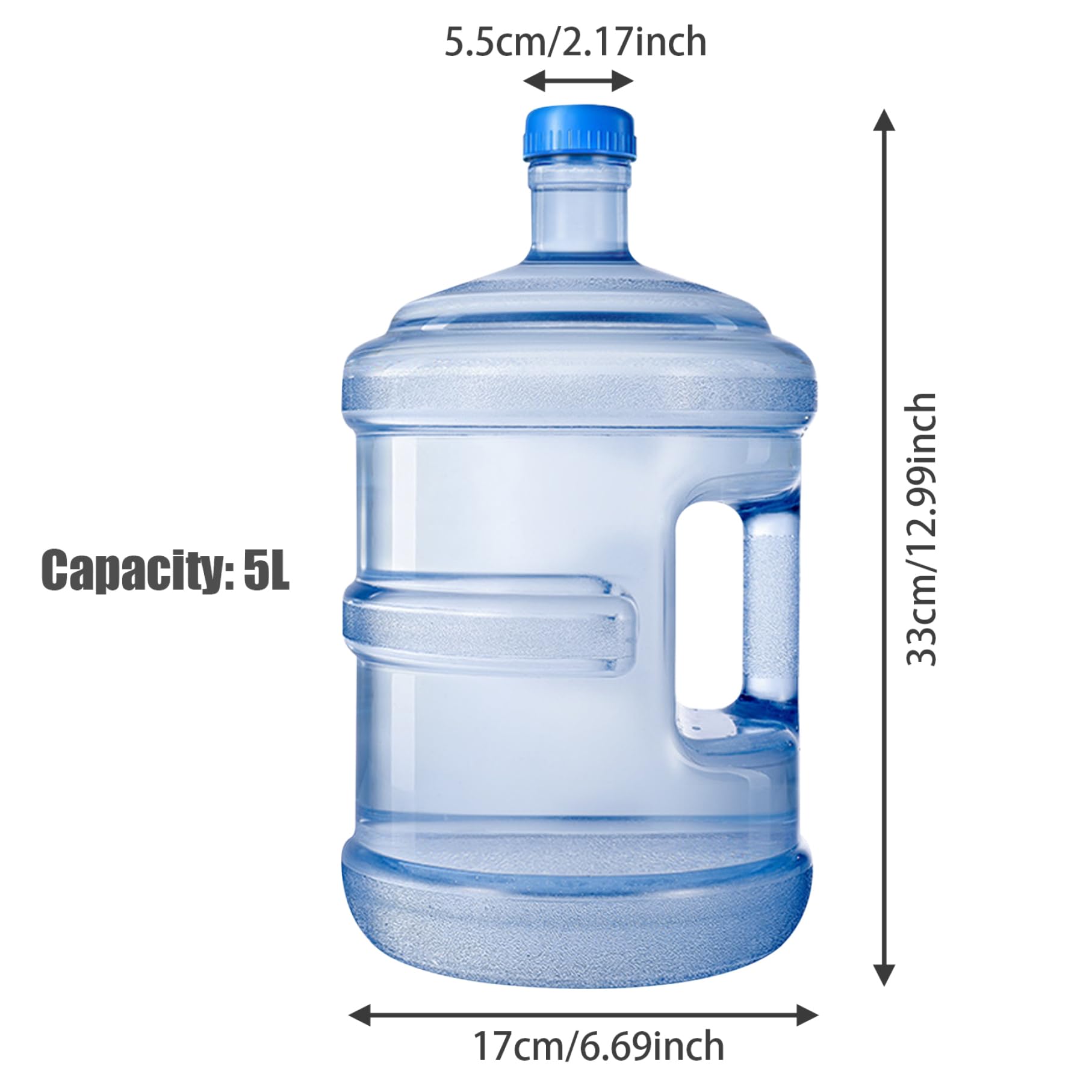 5 PZ Canna Di Fucile Acqua In Bottiglia Di Tenuta Tappo Di - Foto 11