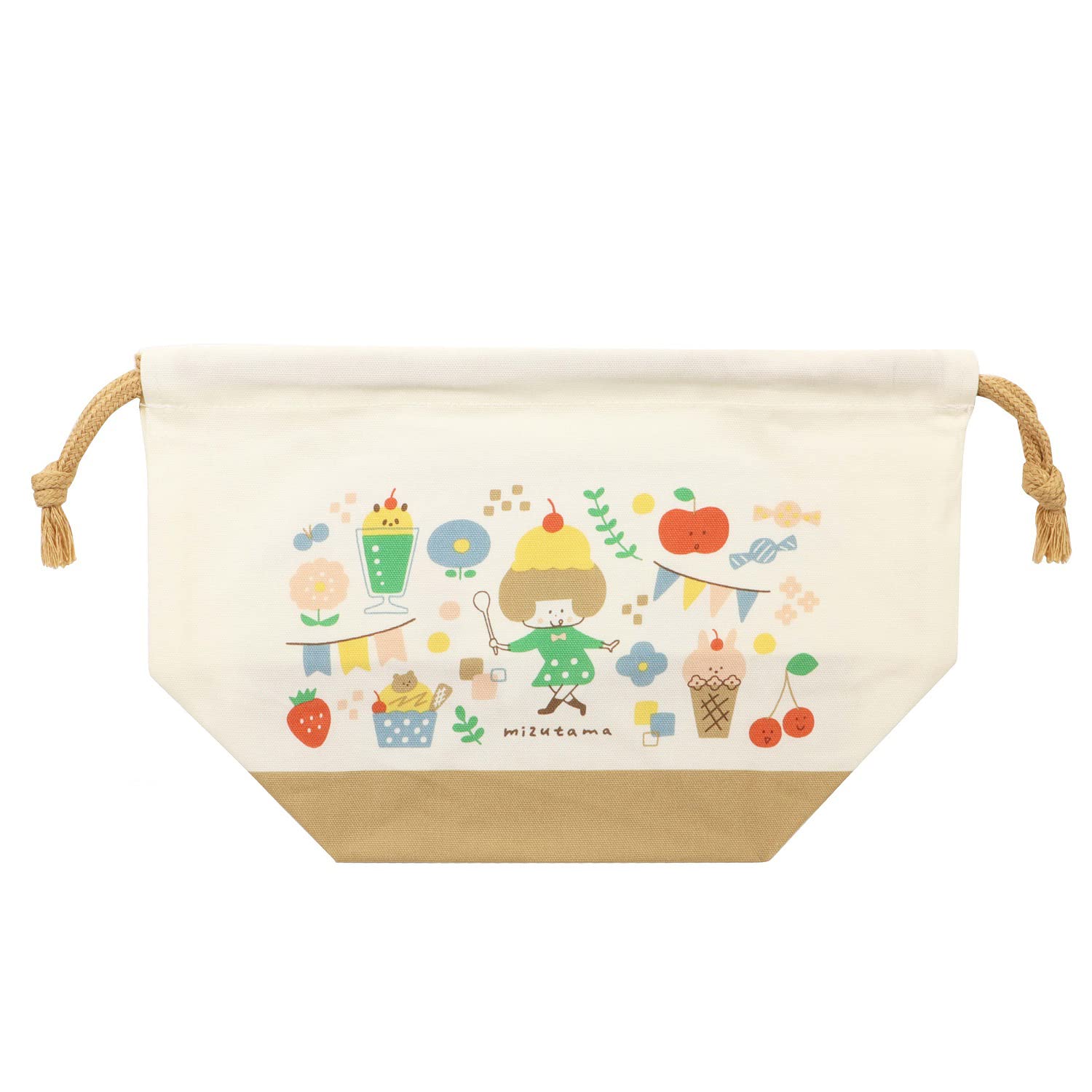 Amazon｜クツワ mizutamaさん お弁当袋 MU006 日本製｜ランチクロス