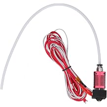 3D Printer MK8 Extruder Hotend Kit 24V 40W Temperature Range -40 to +260 C Compatible with Ender 3 TEVO and Alfawise Printers
