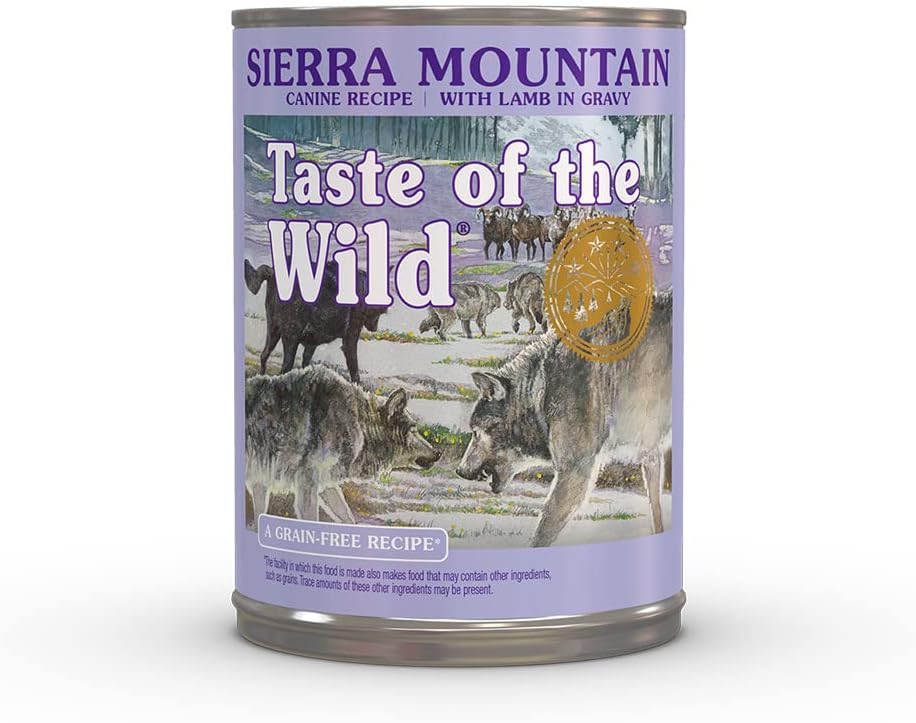 Sierra Mountain Canine Formula With Lamb In Gravy 390G Ir