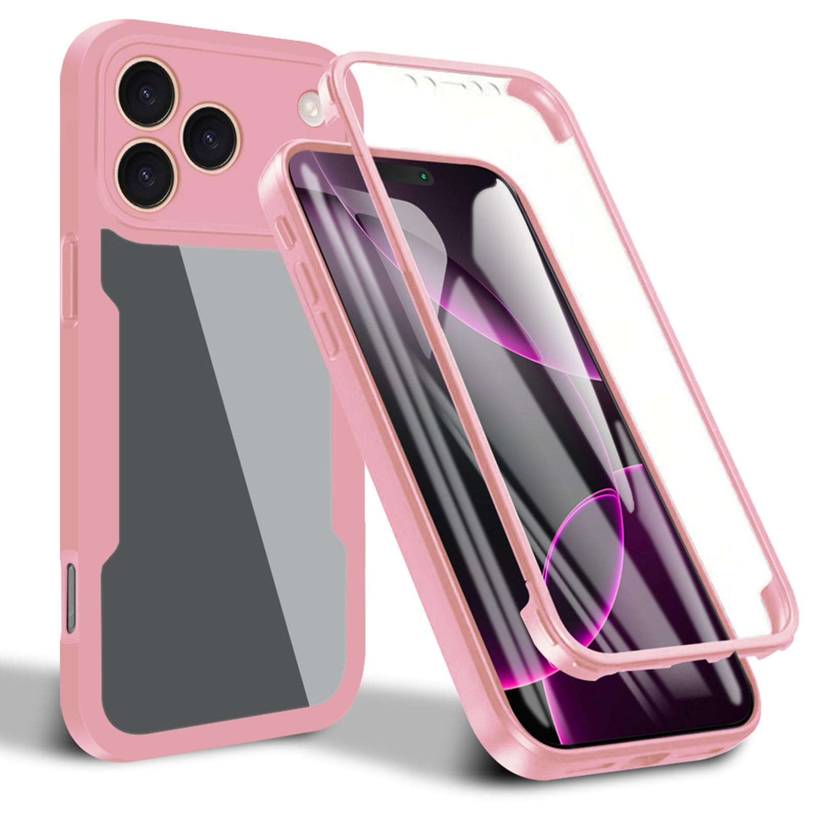 Coque iPhone 17 Pro rose idéale pour protéger votre écran - 8