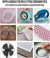 Vista 6 de 6 piezas de cepillo de limpieza limpiador de teclado, kit de herramientas de limpieza multifunción para computadora, kit de herramientas de limpieza