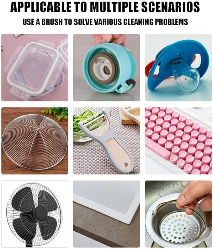 6 Piezas Set de Cepillos Limpiadores para Teclado, Kit Multifunción Herramientas para PC miniatura 6