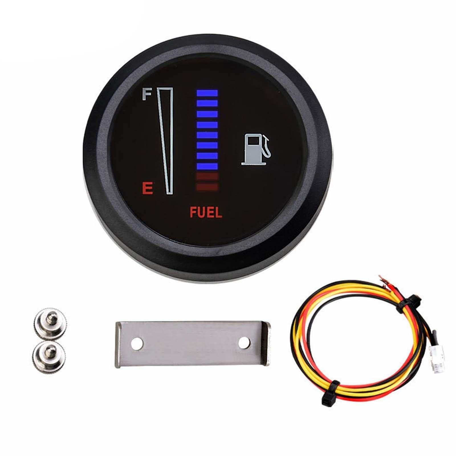 Enakshi® Generic 12V/24V Modified Fuel Meter for Automobile Motorcycle Accessory|Parts & Accessories | Motorcycle Parts | Instruments & Gauges | Other Instruments & Gauges-picture-30