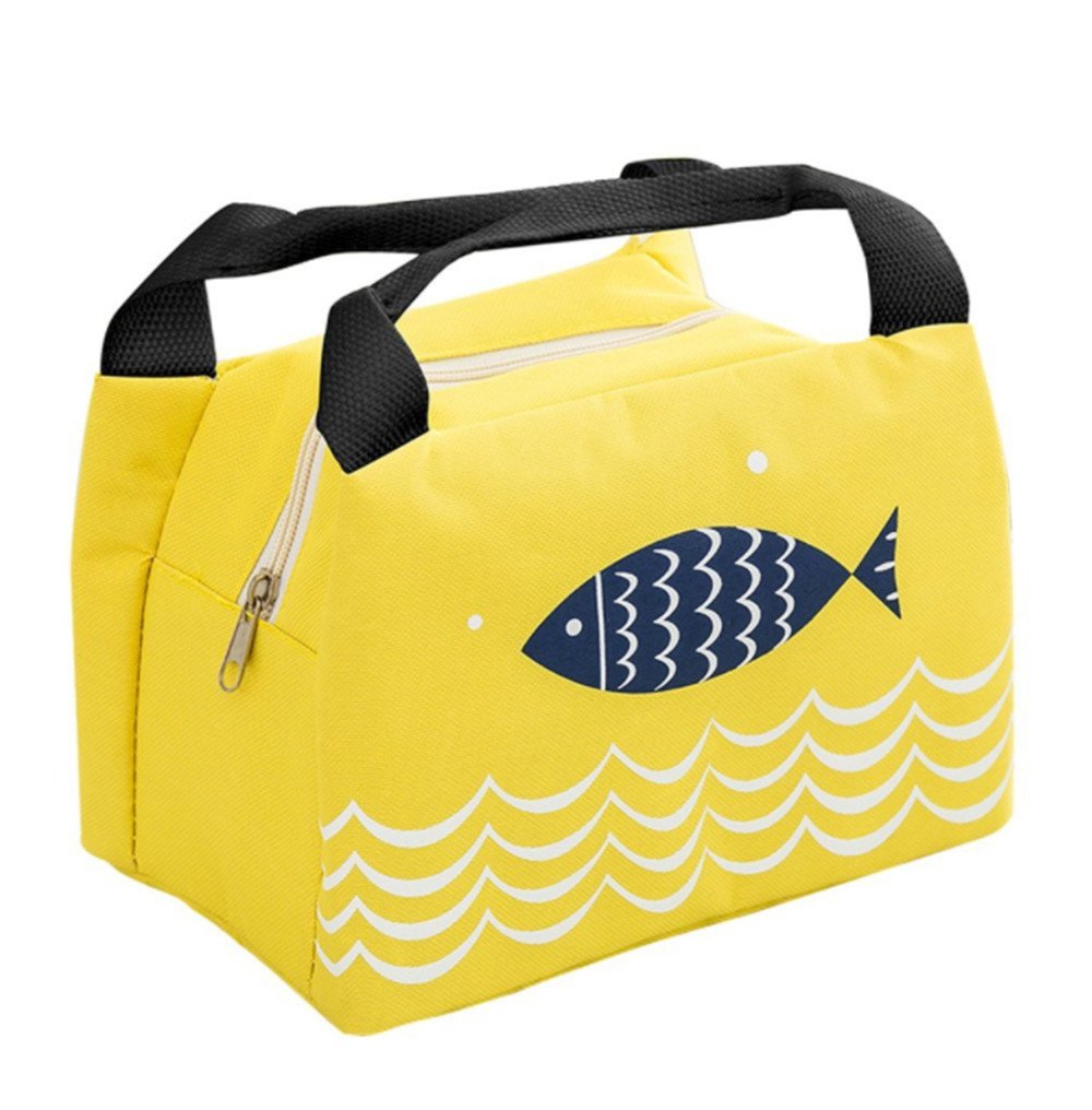 Sac Isotherme Repas Enfant Chouette Livre, Sac À Lunch Bleu Avec Porte Gourde, Sac À Dos