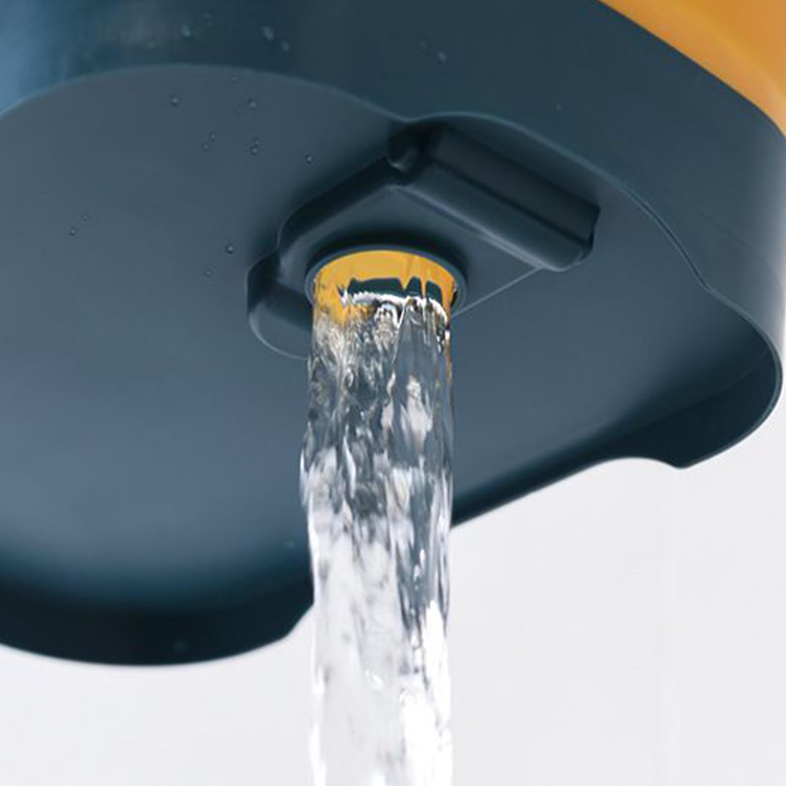 Palangana para Fregadero De Cocina Pila De Camping Plegable con Tapón De