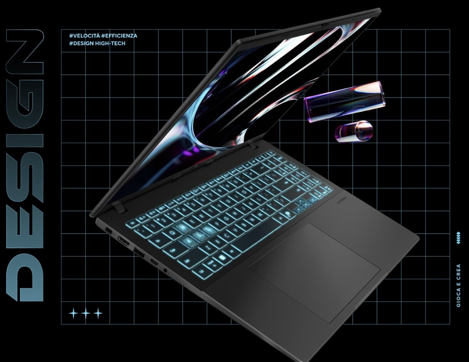 ASUS Notebook Gaming, CPU Intel Core 7 240H 5,2 GHz, RAM 32GB DDR5, SSD 1TB NVMe, NVIDIA GeForce RTX 5050 8GB, Display 16" FHD IPS, WiFi 6E, Tastiera Retroilluminata, Win 11 Pro, Portatile QWERTY