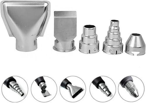 Miniatura 2 de CYPHE Boquilla de pistola de calor de 1.378 in de diámetro universal para pistola de aire caliente para retrabajo estación de soldadura soplador de