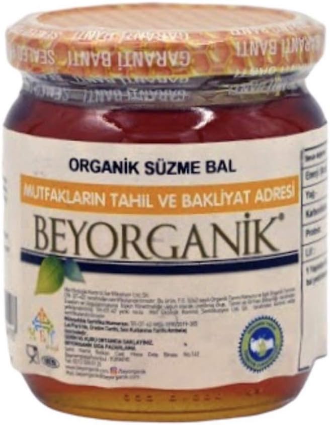 Beyorganik Süzme Bal 500 gr