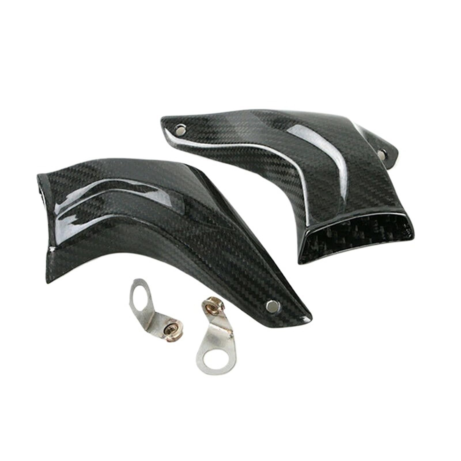 Compatible con Conducto De Refrigeración De Pinza Yamaha R1. | Aspecto de fibra de carbono, estructura duradera, se vende por par for instalación directa.