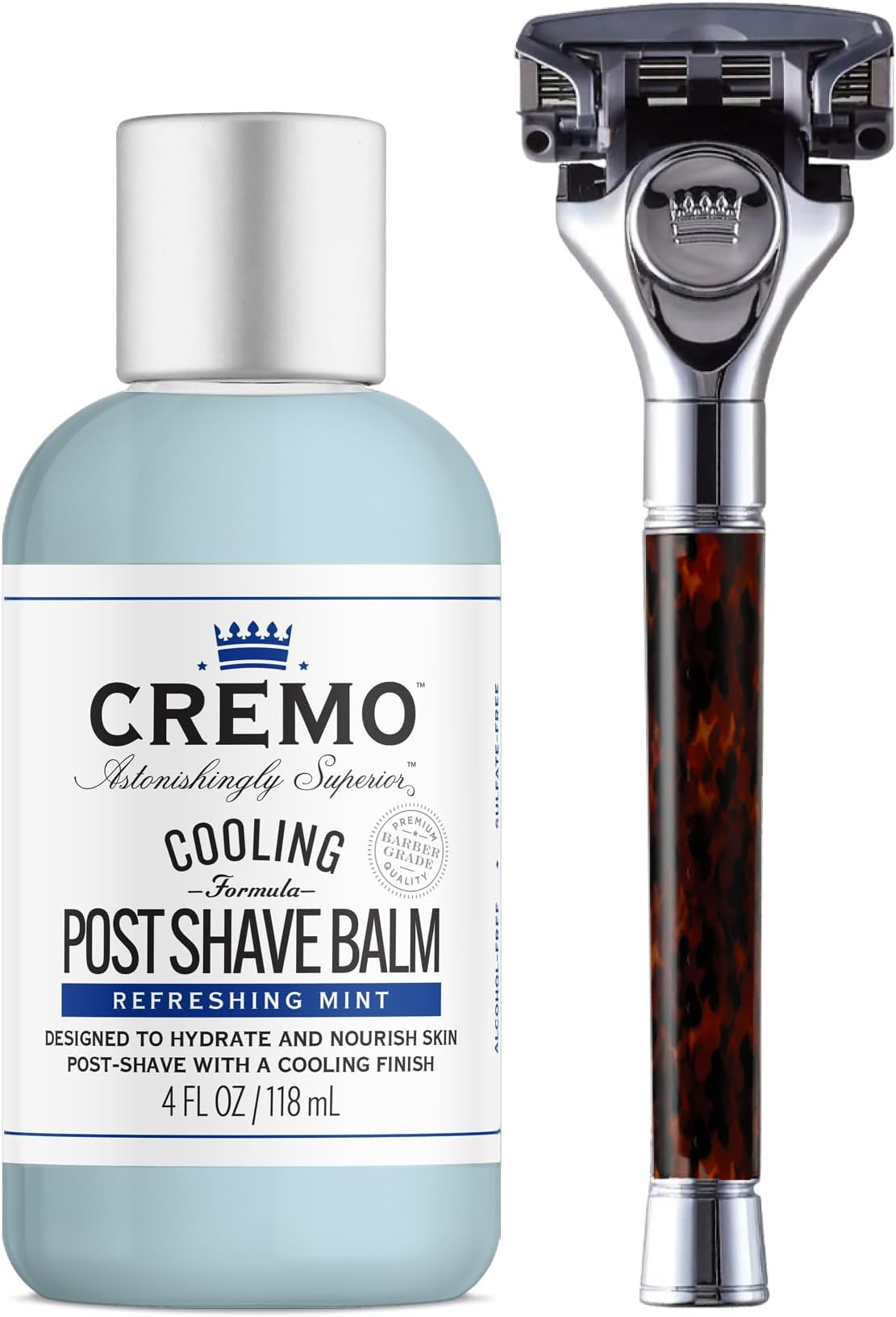 Amazon.com: Cremo Astonishingly Superior Tortoise Shell (Horn) Razor ...