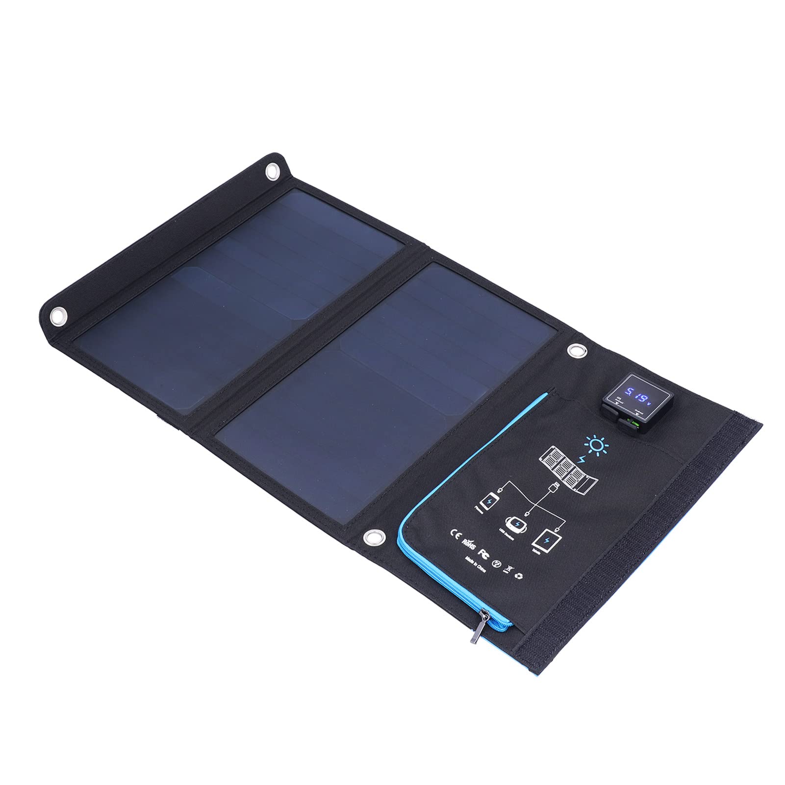 Banque D'énergie Solaire Portable avec Panneaux Solaires à Haute