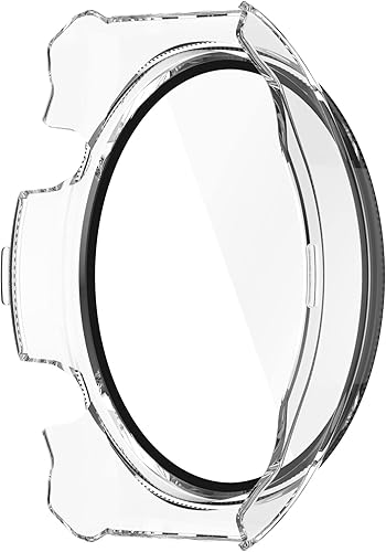 Miniatura 3 de Paquete de 2 Senter - Carcasa integrada de vidrio templado para xiaomi Watch S1 Smartwatch, carcasa rígida de policarbonato ultrafina para xiaomi