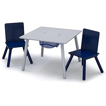 grey kids table and chairs