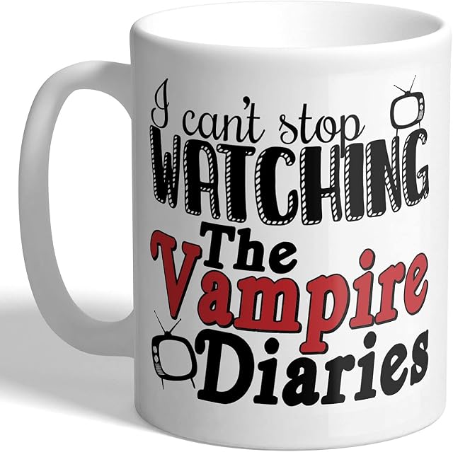I Love Mugs Ltd I Can't Stop Watching The Vampire Diaries - Mug