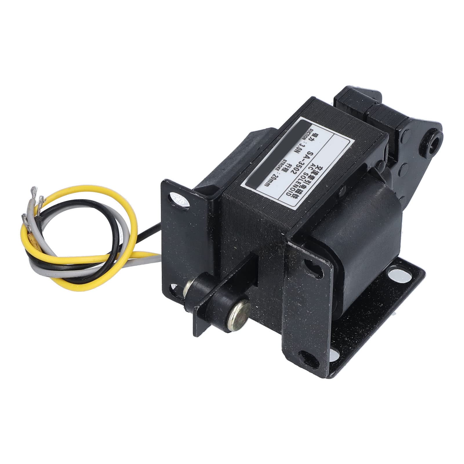 Annadue Elektromagnes Push Pull Solenoid AC 220V, Wodoszczelny 3.0N, for
