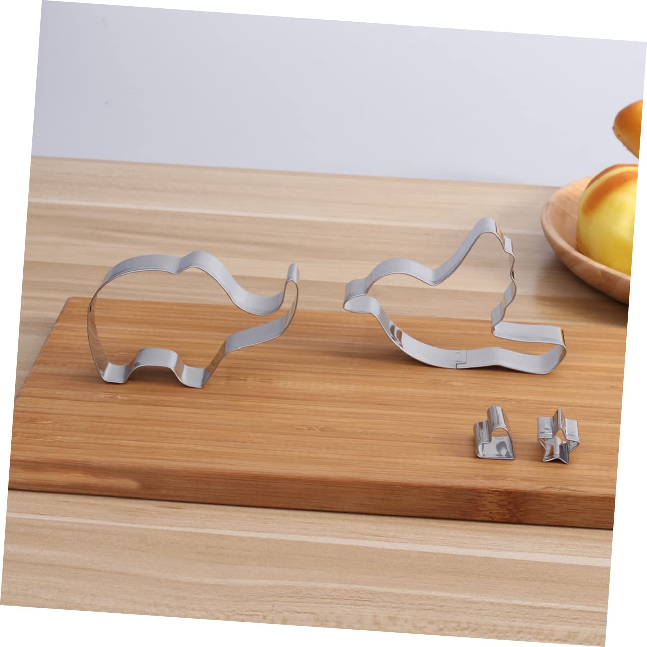 TOPBATHY 30 Stk Ausstechformen keksform ostern easter cookie cutters Keksformen für Ostern Plätzchen für Kinder Stern-Ausstecher Kuchen-Puck-Form Kuchenform Keksausstecher aus Edelstahl